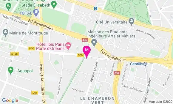 Localisation Dr Isabelle Gouault