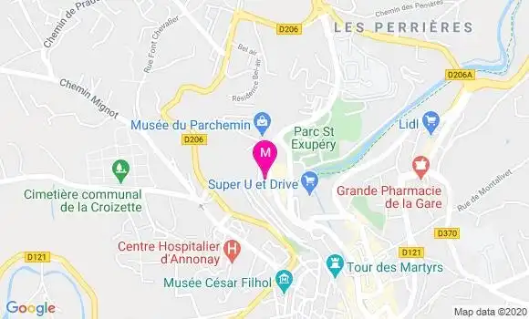 Localisation Dr Nathalie Petit