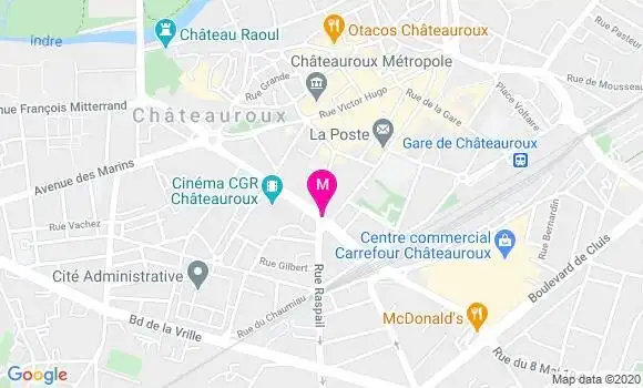 Localisation Dr Jean Michel Paul
