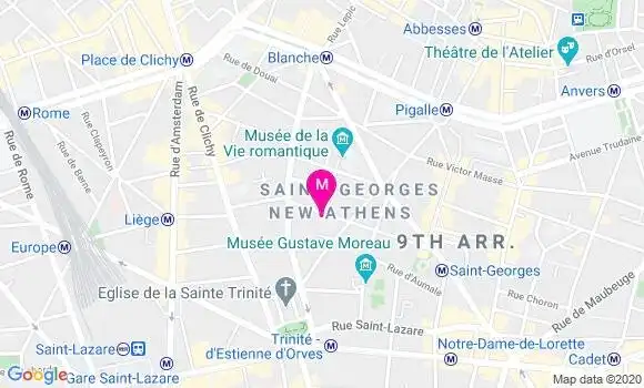 Localisation Dr Marie Martine Pomper