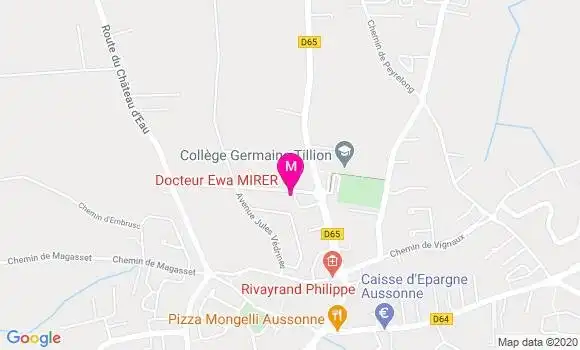 Localisation Dr Ewa Mirer