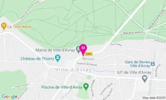 Localisation Dr Frédéric Bompard