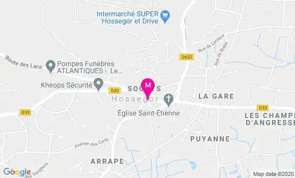 Localisation Dr Jean Ducourau