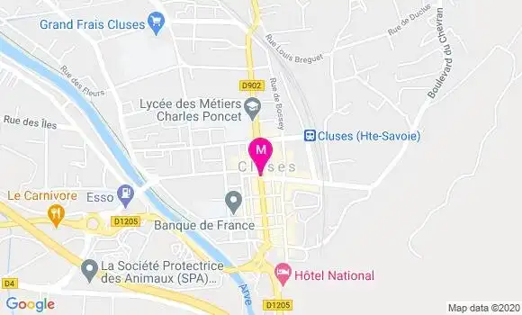 Localisation Dr Elisabeth Leblic