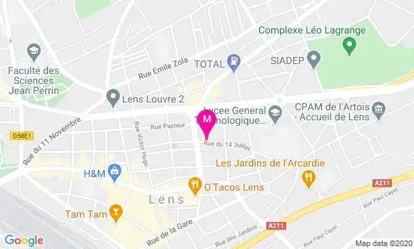 Localisation Dr Pierre Clarisse