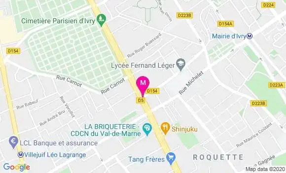 Localisation Dr Catherine Itzinger