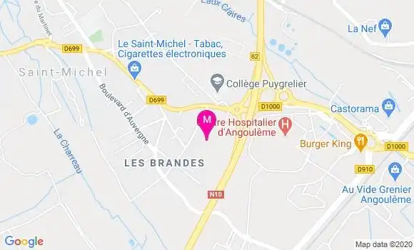 Localisation Dr Florence Quillet Balutaud