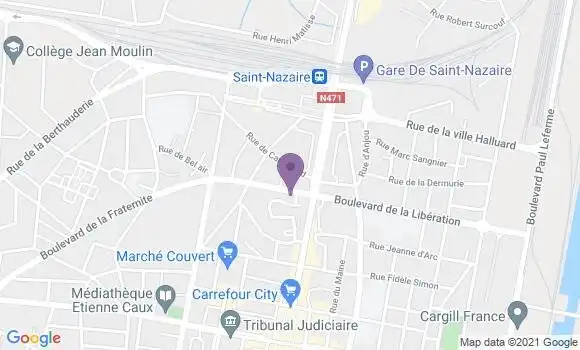 Localisation Dr Guy Monnier
