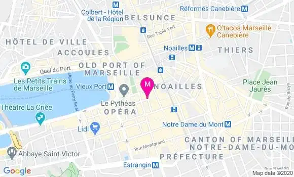 Localisation Dr Mireille Hanoun