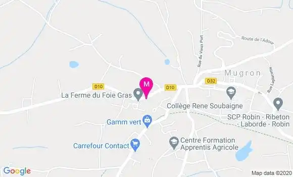 Localisation Dr Thierry Castaldi