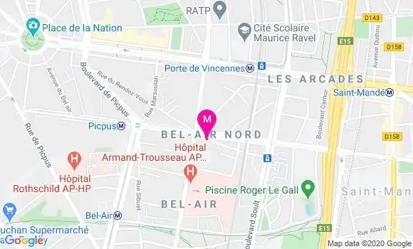 Localisation Dr Lise Rosencher