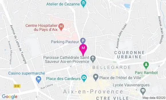 Localisation Dr Jean Claude Coron