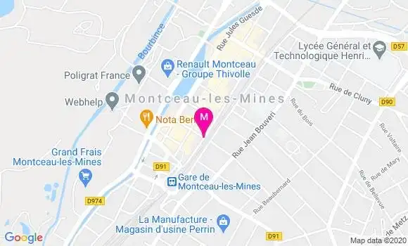 Localisation Dr Christian Gueppe