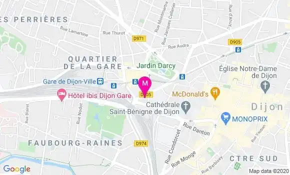 Localisation Dr Catherine Buffet Seriot