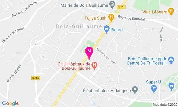 Localisation Dr Bouchra Lamia