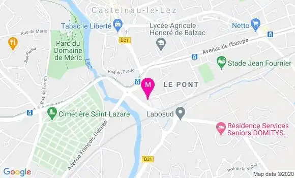 Localisation Dr Catherine Bousquet Sage