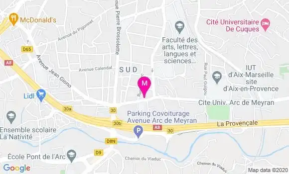 Localisation Dr Alexandra Blanc