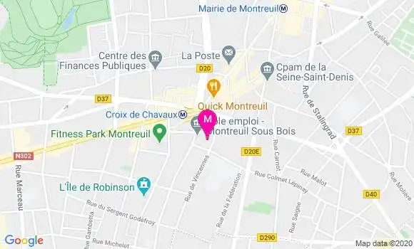 Localisation Dr Laurent Prunier