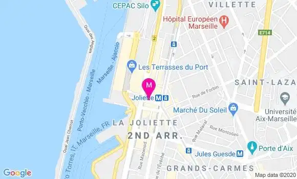 Localisation Dr Eric Lami