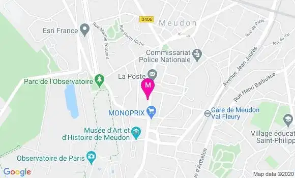 Localisation Dr Thierry Athias