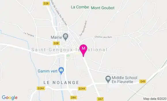 Localisation Dr Patrick Chevalier