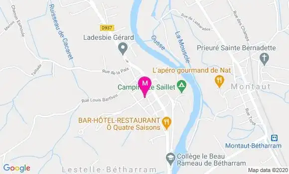 Localisation Dr Estelle Lanvier