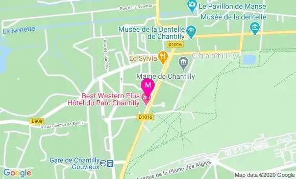 Localisation Dr Evelyne Gandais