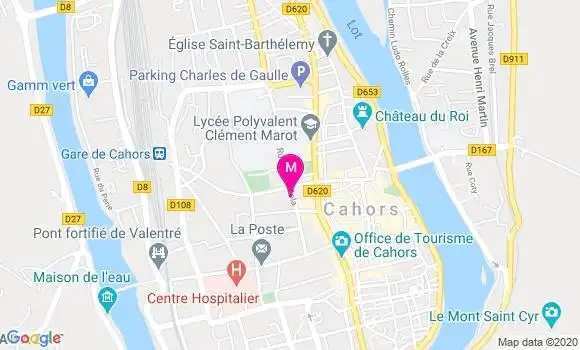 Localisation Dr Marie Anne Lefebvre