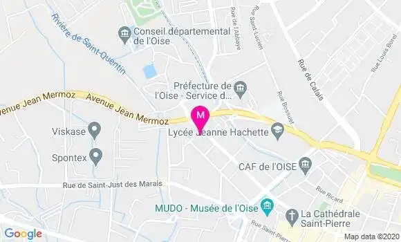 Localisation Dr Catherine Glatigny