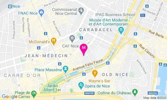 Localisation Dr Annie Vitetta