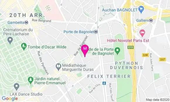 Localisation Dr Marc Sandres