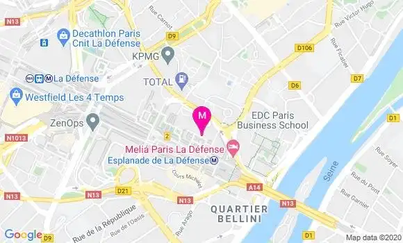 Localisation Dr Marie Laure Debin