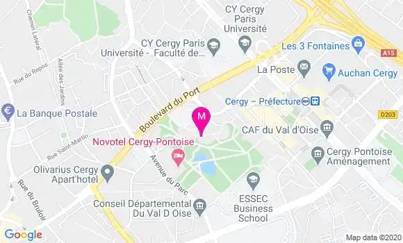 Localisation Dr Diane Mantel Jourdain
