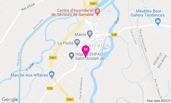 Localisation Dr Thierry Marsal