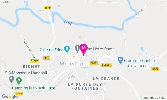 Localisation Dr Marc Faget