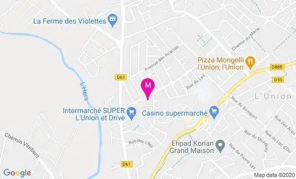 Localisation Dr Marie Christine Boudier Ferrandi