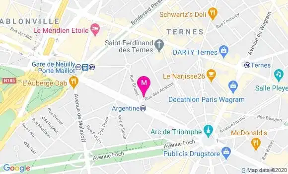 Localisation Dr Agathe Adrien