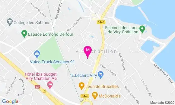 Localisation Dr Alain Bury