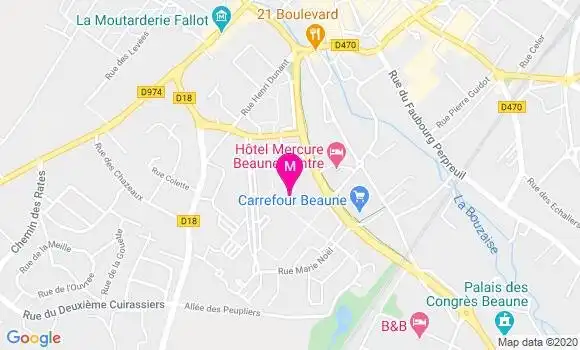 Localisation Dr Anne Cécile Gresset Chaussade