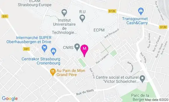 Localisation Dr Jean Marie Dillenseger