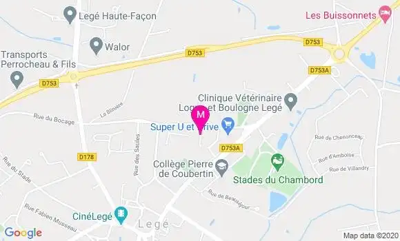 Localisation Dr Michel Chollet