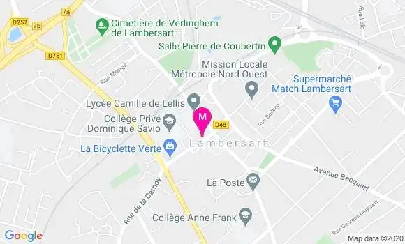 Localisation Dr Catherine Claye