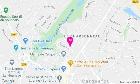 Localisation Dr Marie Annick Langlade Tollec