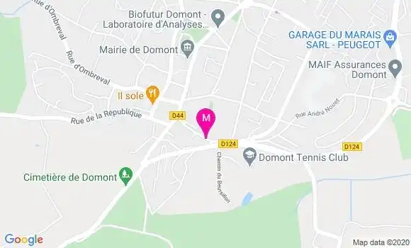Localisation Dr Rolana Marrash Chahla