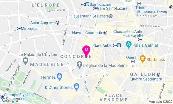 Localisation Dr Sophie Laglenne