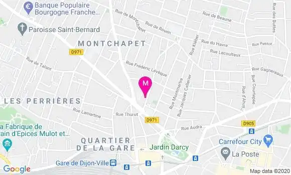 Localisation Dr Judith Sallin Solary