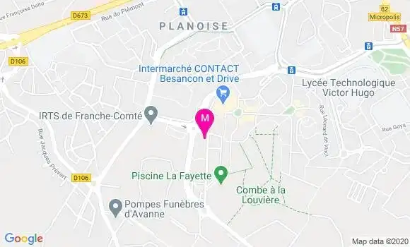 Localisation Dr Marie Gainet Brun