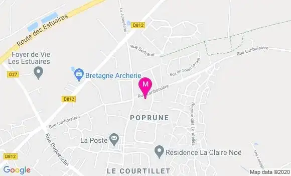 Localisation Dr Michel Delahais