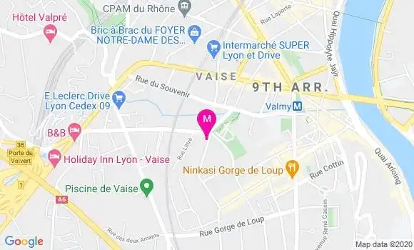 Localisation Dr Anne Gatti