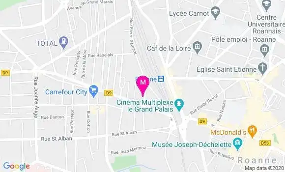 Localisation Dr Didier Duverger